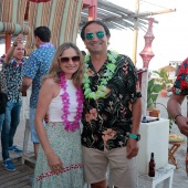 Fiesta hawaiana y rock party