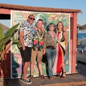 Fiesta hawaiana y rock party