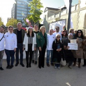 Concurso paella con pelotas de Navidad