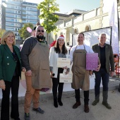 Concurso paella con pelotas de Navidad