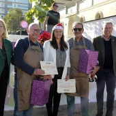 Concurso paella con pelotas de Navidad