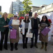 Concurso paella con pelotas de Navidad