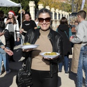 Concurso paella con pelotas de Navidad