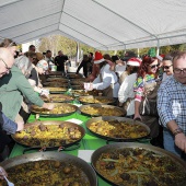 Concurso paella con pelotas de Navidad