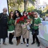 Concurso paella con pelotas de Navidad