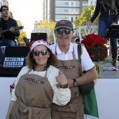 Concurso paella con pelotas de Navidad