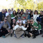 Concurso paella con pelotas de Navidad