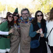 Concurso paella con pelotas de Navidad