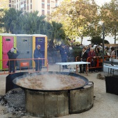 Concurso paella con pelotas de Navidad