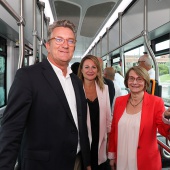 Nuevos vehículos del TRAM