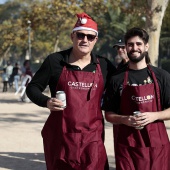 Paella amb Pilotes de Nadal