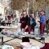 Paella amb Pilotes de Nadal