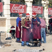Paella amb Pilotes de Nadal