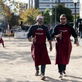 Paella amb Pilotes de Nadal