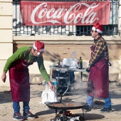 Paella amb Pilotes de Nadal