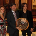 Castellón, Roberto Merhi en el Ayuntamiento