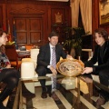 Castellón, Roberto Merhi en el Ayuntamiento