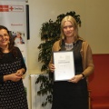 Castellón, Cruz Roja entrega la  medalla de oro de  la  Institución al padre Ricardo