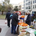 Castellón, reparto de Coca de naranja en Fadrell