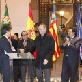 Castellón, Inauguración de la plaza Mayor.