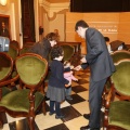 Entrega de medallitas