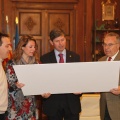 Castellón, Cheque Solidario II Maratón Internacional Ciudad de Castellón a Cáritas