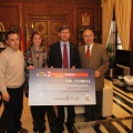 Castellón, Cheque Solidario II Maratón Internacional Ciudad de Castellón a Cáritas