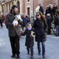 Tradicional procesión cívica en honor de Sant Antoni
