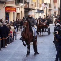 Tradicional procesión cívica en honor de Sant Antoni