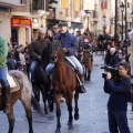 Tradicional procesión cívica en honor de Sant Antoni