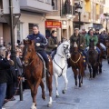 Tradicional procesión cívica en honor de Sant Antoni