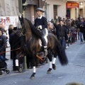 Tradicional procesión cívica en honor de Sant Antoni