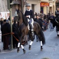 Tradicional procesión cívica en honor de Sant Antoni