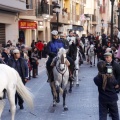 Tradicional procesión cívica en honor de Sant Antoni