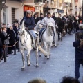 Tradicional procesión cívica en honor de Sant Antoni