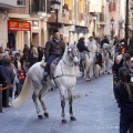 Tradicional procesión cívica en honor de Sant Antoni