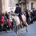 Tradicional procesión cívica en honor de Sant Antoni