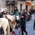 Tradicional procesión cívica en honor de Sant Antoni