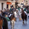 Tradicional procesión cívica en honor de Sant Antoni