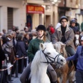 Tradicional procesión cívica en honor de Sant Antoni