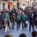 Tradicional procesión cívica en honor de Sant Antoni