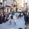 Tradicional procesión cívica en honor de Sant Antoni