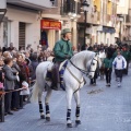 Tradicional procesión cívica en honor de Sant Antoni