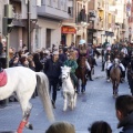 Tradicional procesión cívica en honor de Sant Antoni