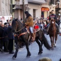 Tradicional procesión cívica en honor de Sant Antoni