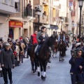 Tradicional procesión cívica en honor de Sant Antoni