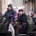 Tradicional procesión cívica en honor de Sant Antoni
