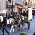 Tradicional procesión cívica en honor de Sant Antoni