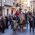Tradicional procesión cívica en honor de Sant Antoni