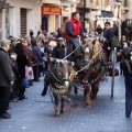 Tradicional procesión cívica en honor de Sant Antoni